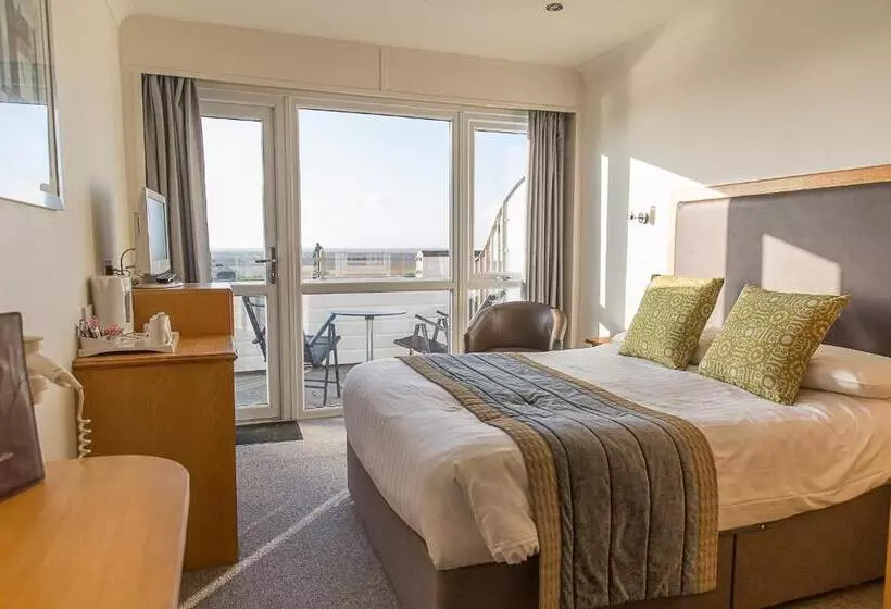 اتاق استاندارد با بالکن و چشم‌انداز دریا, St Ives