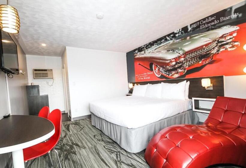 غرفة قياسية سرير كينج, Cadillac Motel Niagara