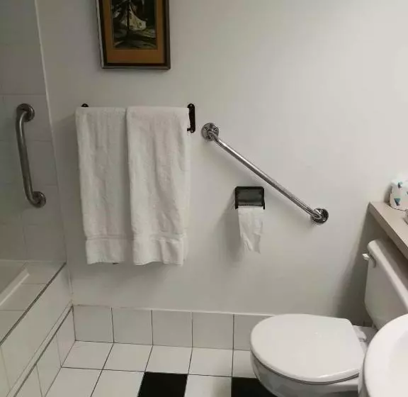 身障者適用キングサイズベッドルーム, Auberge La Camarine
