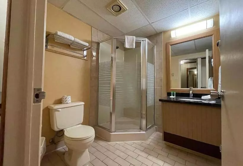 キングサイズベッドのスイートルーム, Super 8 By Wyndham Gananoque   Country Squire Resort