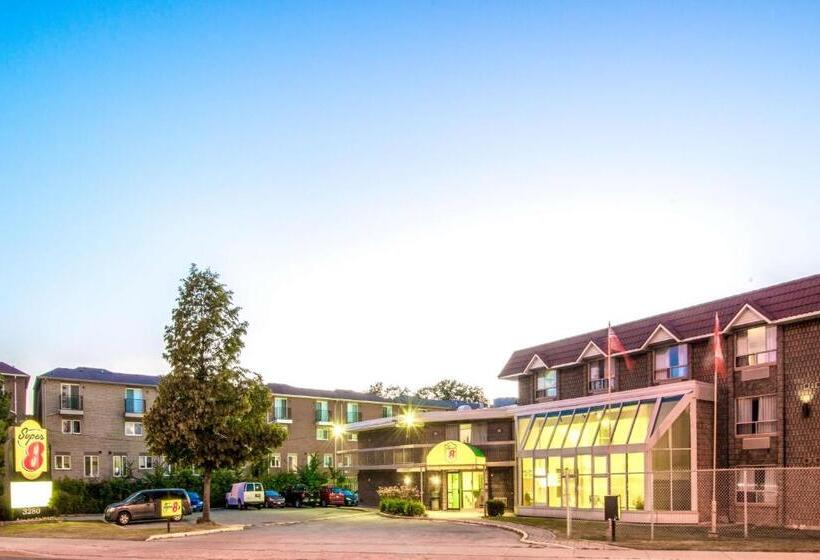 キングサイドベッドのスタンダードワンルーム, Super 8 By Wyndham Toronto East On