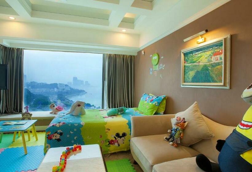 豪华家庭房间, Grand Bay Hotel Zhuhai