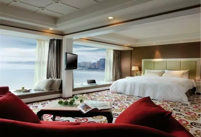 Deluxe-huone Merinäkymä, Grand Bay Hotel Zhuhai