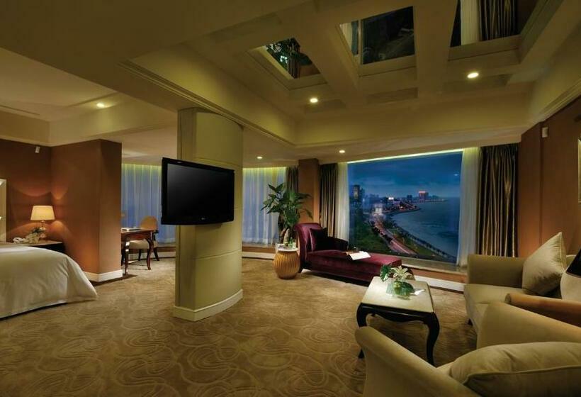 带海景的古典房间, Grand Bay Hotel Zhuhai