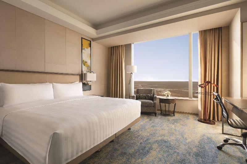 キングサイズベッドのデラックスルーム, Shangrila Harbin