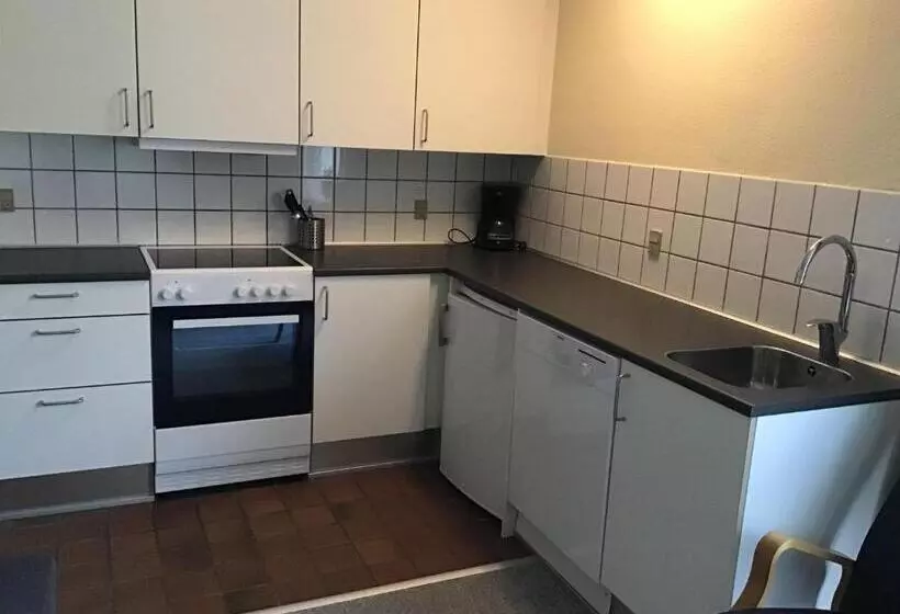 Huoneisto 1 Makuuhuone, Løkken Badehotel Apartments