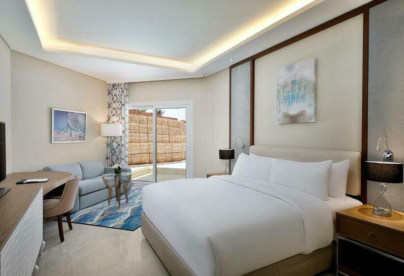 Camera Standard Letto King Accessibile ai persone con mobilità ridotta, Hilton Hurghada Plaza