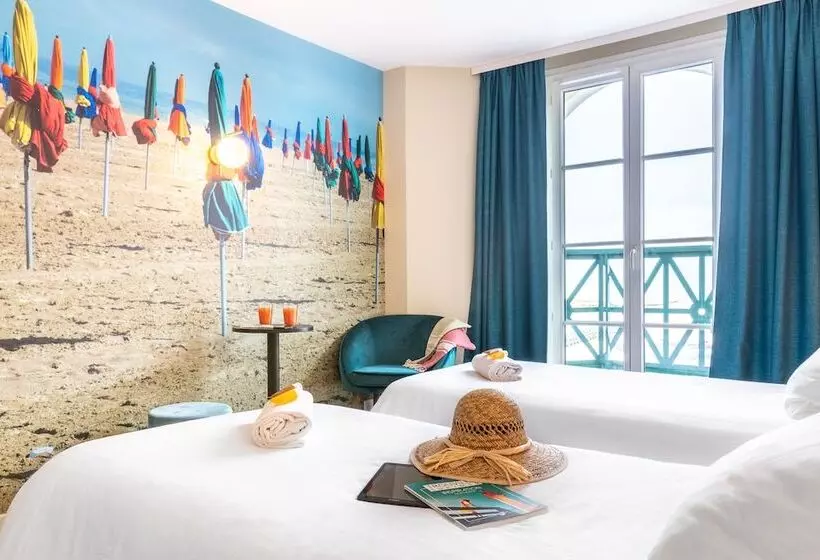 اتاق استاندارد با چشم‌انداز دریا, Sowell Hotels Le Beach