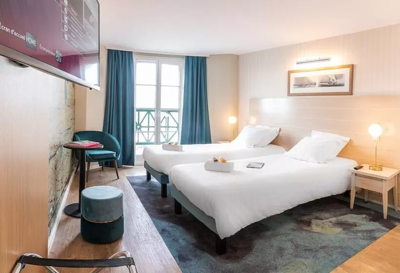 اتاق استاندارد با چشم‌انداز دریا, Sowell Hotels Le Beach
