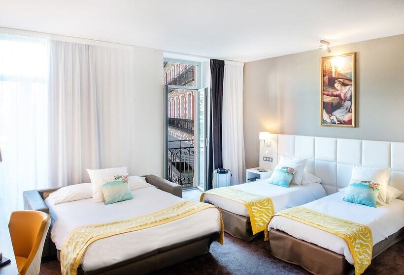 اتاق سوپریور سه تخته, Grand Hôtel Gallia & Londres Spa