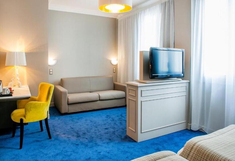 اتاق لوکس سه تخته, Grand Hôtel Gallia & Londres Spa