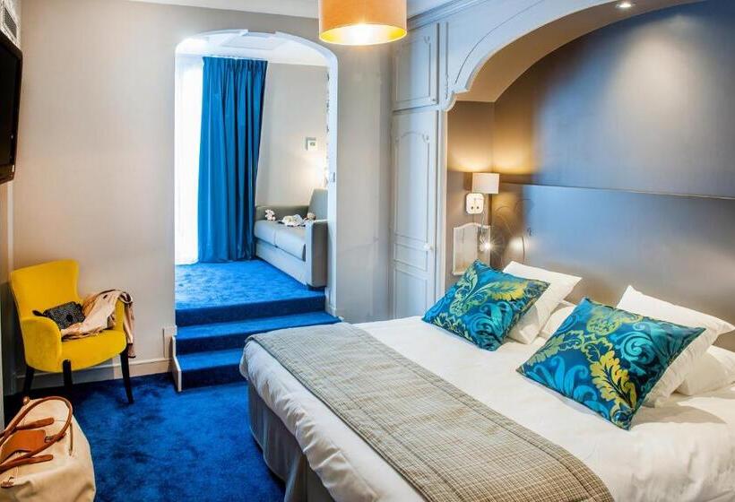 Quarto Triplo Deluxe, Grand Hôtel Gallia & Londres Spa