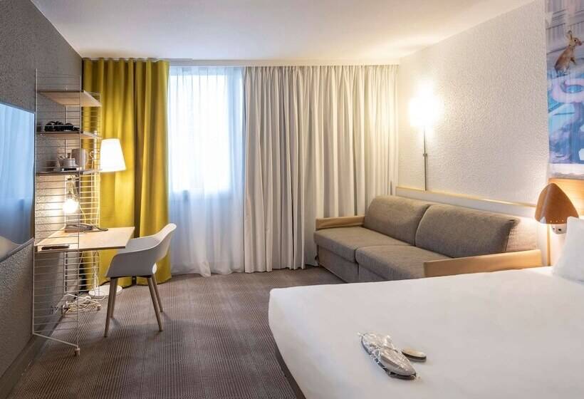 ダブルベッドのクラシックルーム, Novotel Dijon Sud
