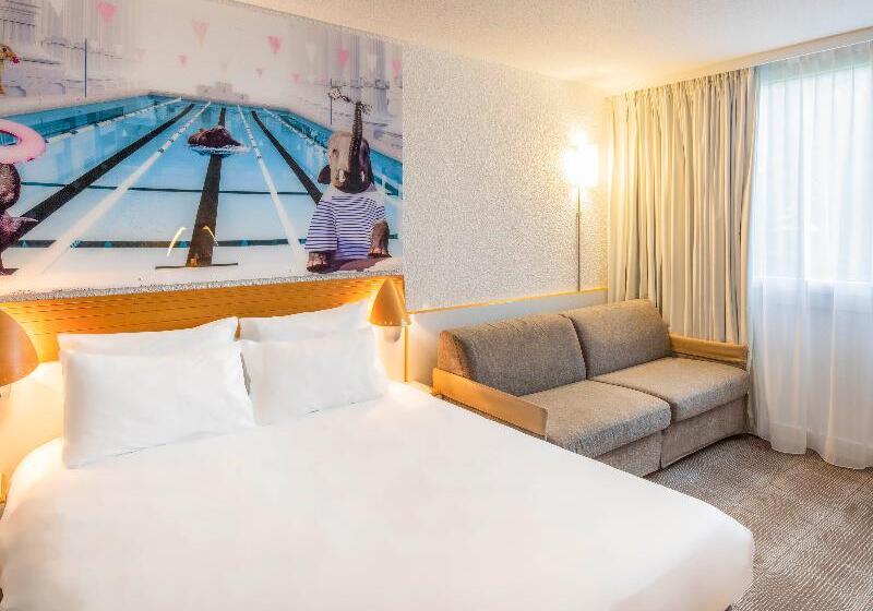 ダブルベッドのクラシックルーム, Novotel Dijon Sud