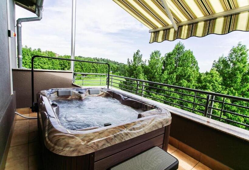 标准间带漩涡浴缸, Lotus Therme Hotel & Spa