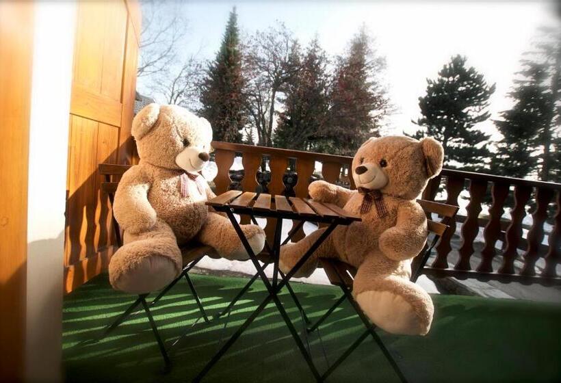 스탠다드 발코니 룸, Hôtel Serre Palas