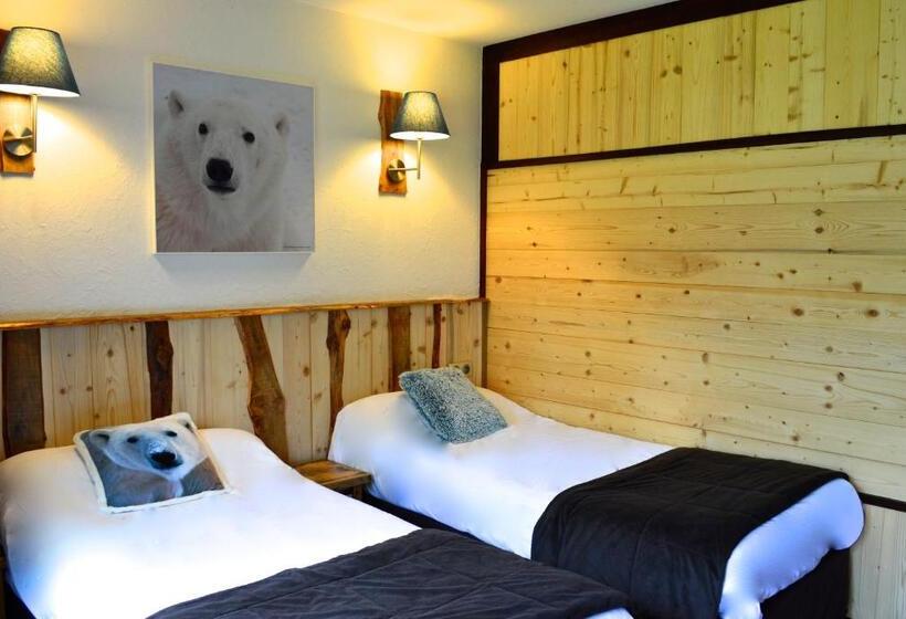 스탠다드 발코니 룸, Hôtel Serre Palas