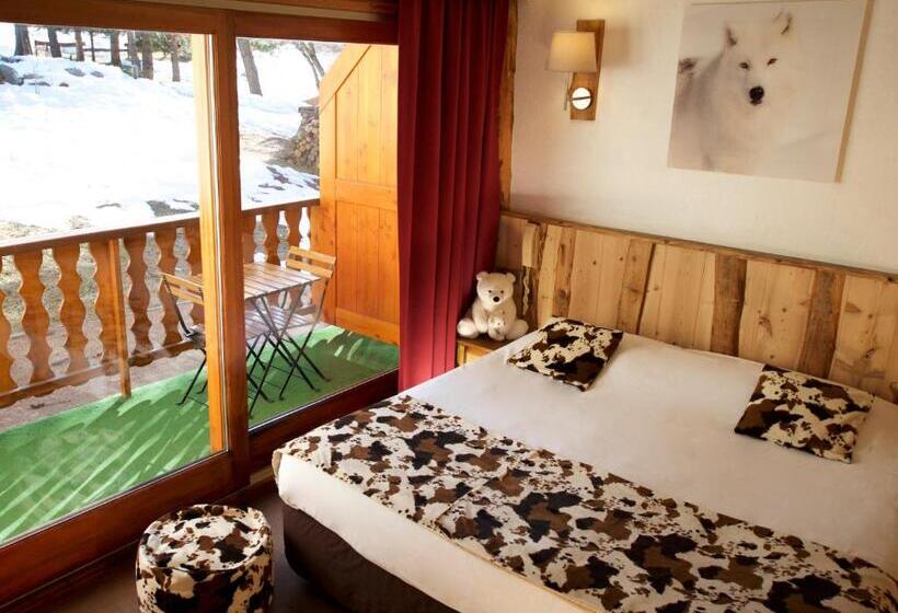 اتاق استاندارد با بالکن, Hôtel Serre Palas