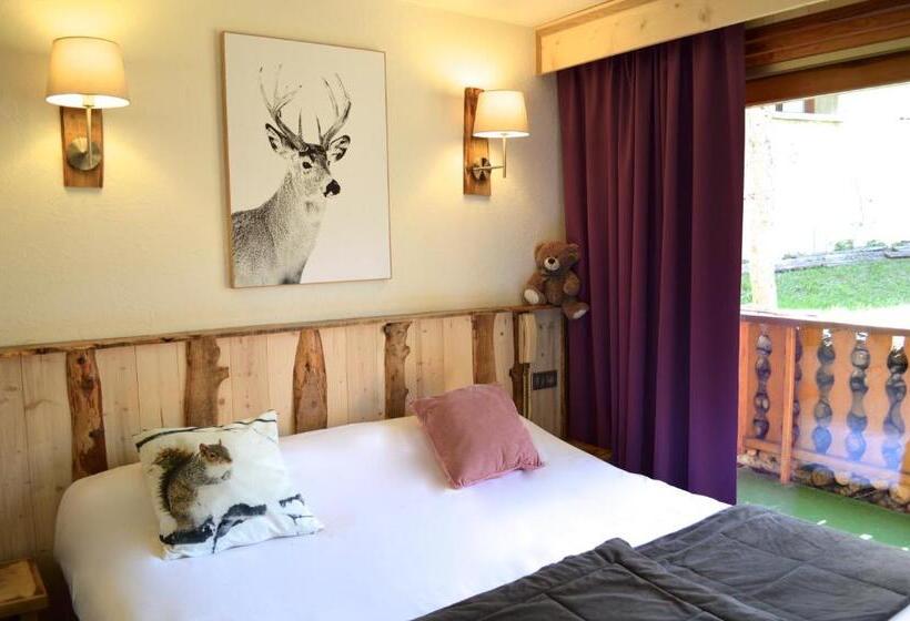 스탠다드 발코니 룸, Hôtel Serre Palas