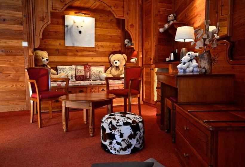 스탠다드 룸 산 전망, Hôtel Serre Palas