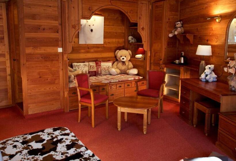 스탠다드 룸 산 전망, Hôtel Serre Palas