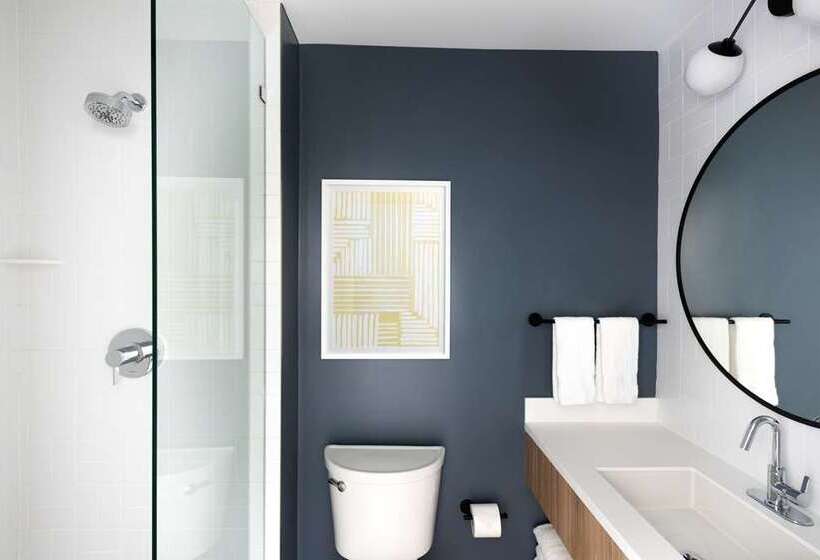 带城市景观的标准间, Hampton Inn & Suites Spokane Downtownsouth