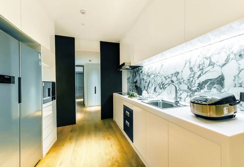 آپارتمان لوکس 2 خوابه, The Mumian Hotel Shenzhen Houhai