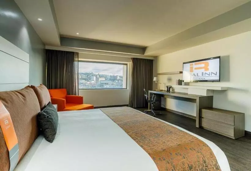 اتاق اجرایی با تخت بزرگ, Real Inn Tijuana By Camino Real Hoteles