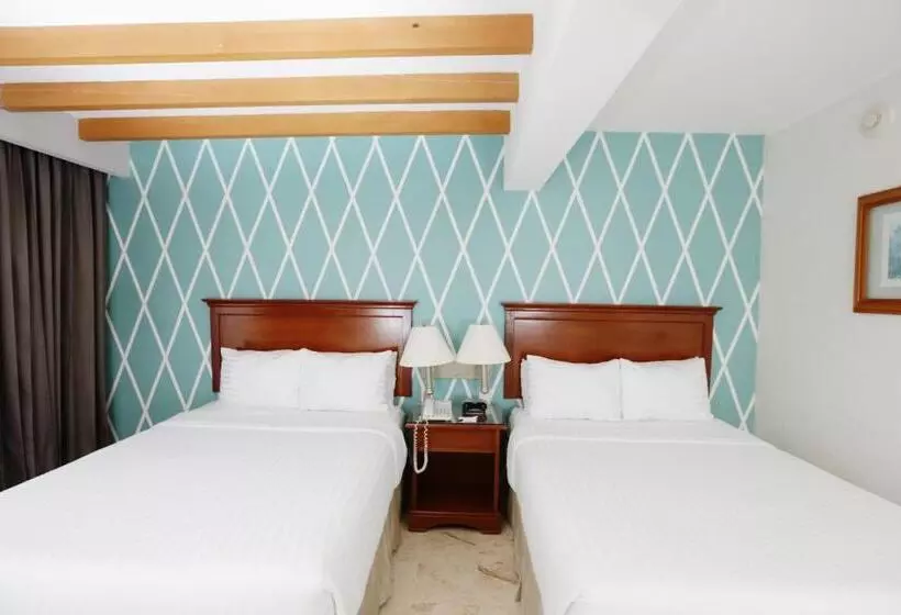 اتاق استاندارد با 2 تخت دوبل, Continental Caribe Bay