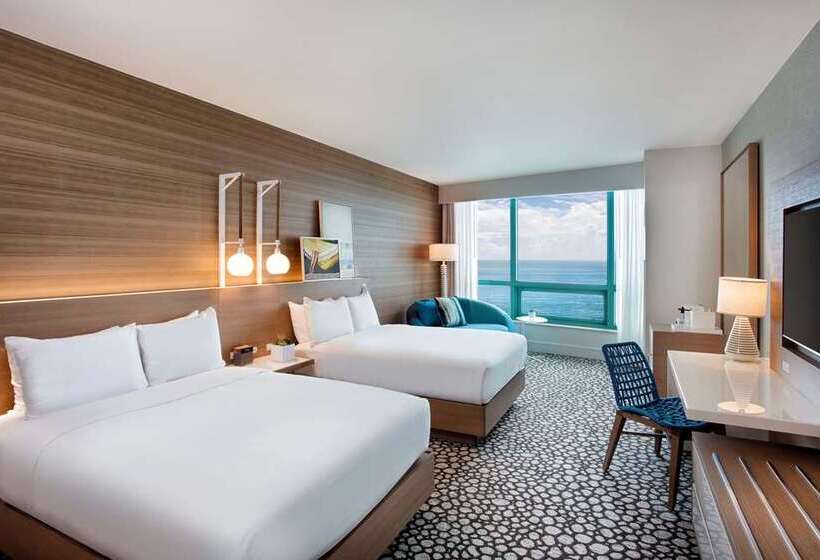 اتاق استاندارد با 2 تخت دوبل, Hilton Mexico City Airport