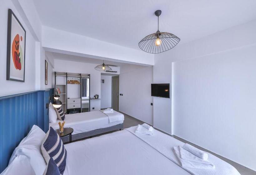 غرفة قياسية ثلاثية, Aphrodite Hotel Kaş