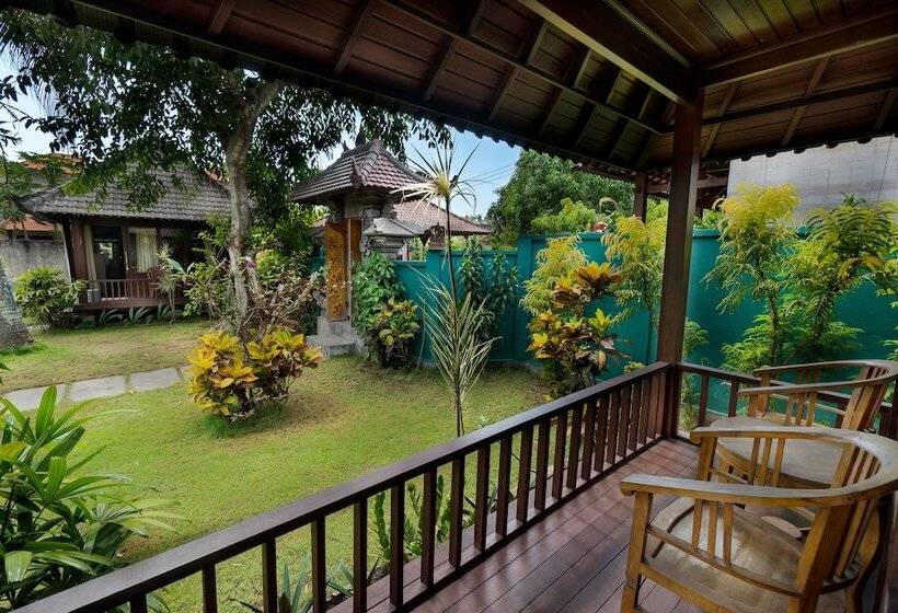 בונגלו סטנדרט עם נוף לגינה, Puri Kirana Cottage Lembongan