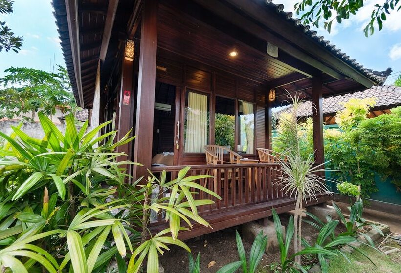 בונגלו סטנדרט עם נוף לגינה, Puri Kirana Cottage Lembongan