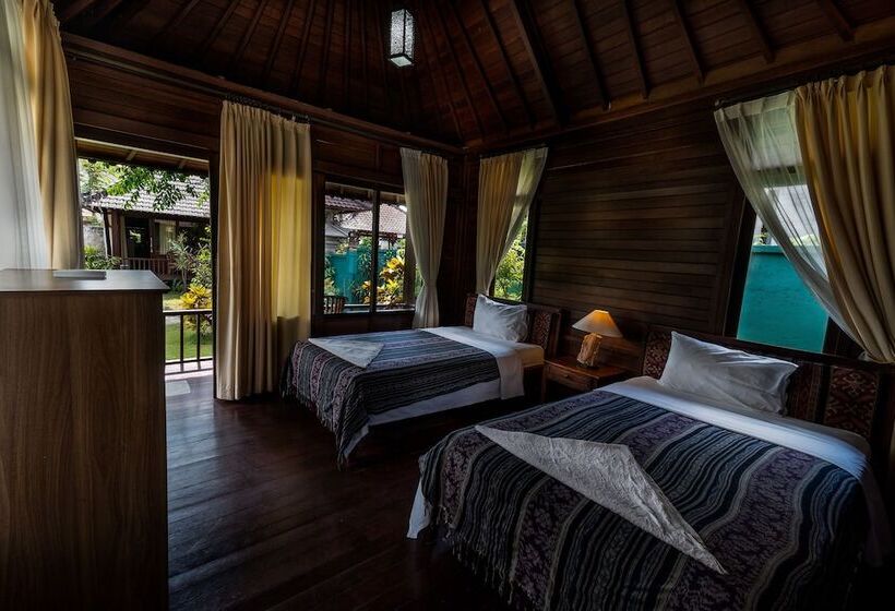בונגלו סטנדרט עם נוף לגינה, Puri Kirana Cottage Lembongan