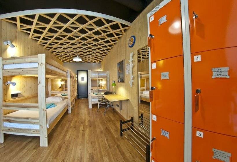 共用房间的床, Hostel Piligrim