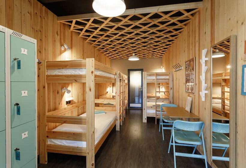共用房间的床, Hostel Piligrim