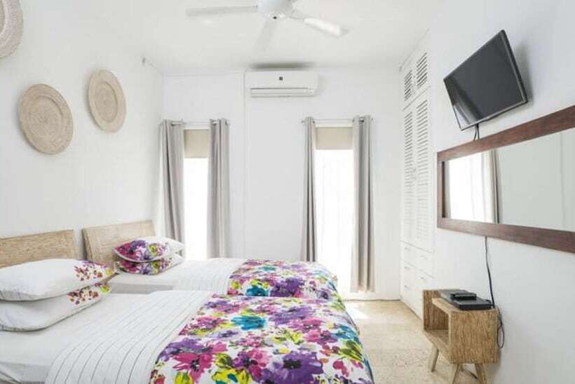 شقة ديلوكس غرفتين نوم, Beach Melati Apartments