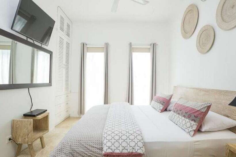 شقة ديلوكس غرفتين نوم, Beach Melati Apartments