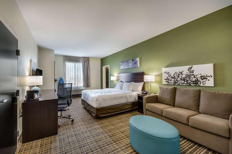 غرفة قياسية سرير كينج, Sleep Inn & Suites Yukon Oklahoma City