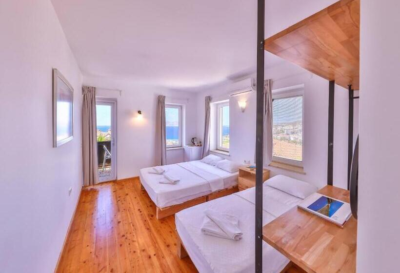 Triple Room Sea View, Luna Kaş