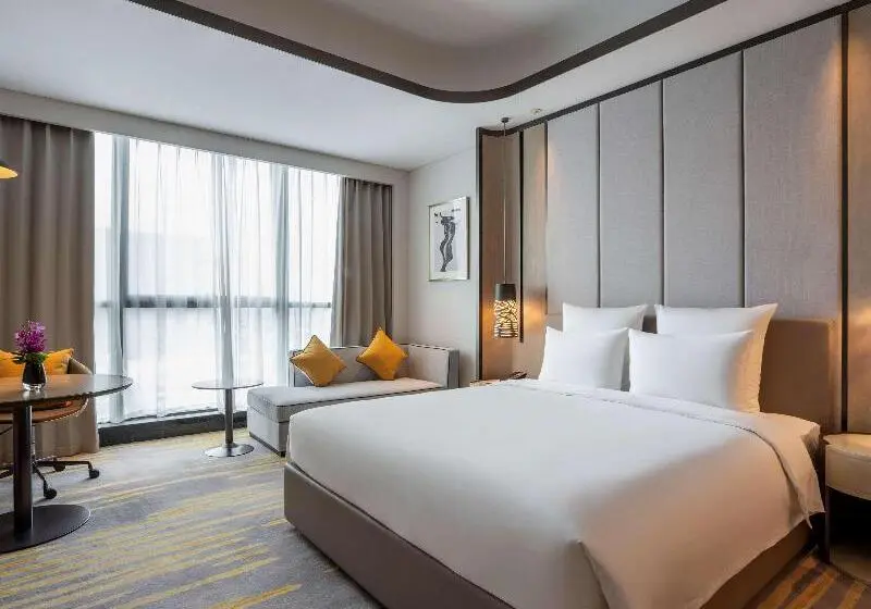 キングサイズベッドのスーペリアルーム, Pullman Suzhou Zhonghui