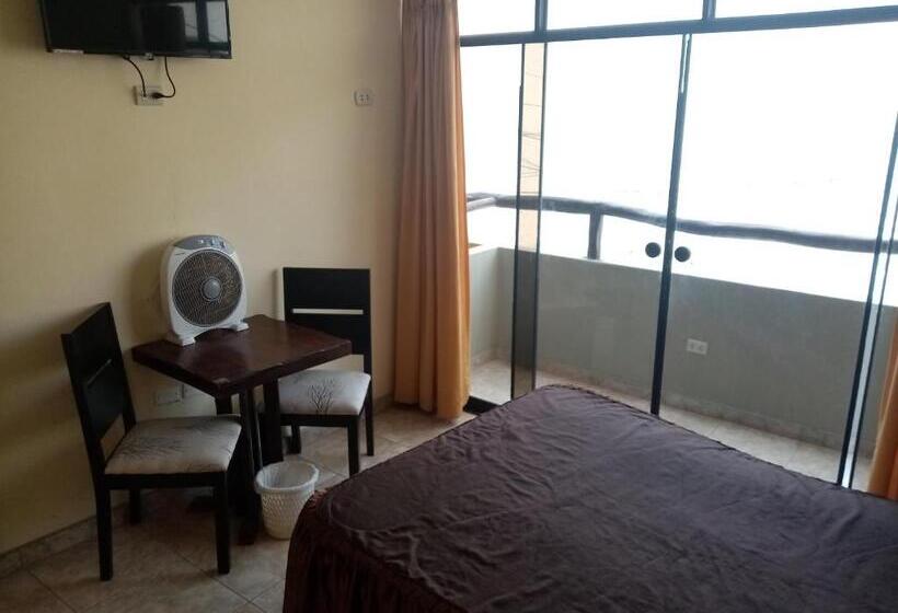 اتاق استاندارد با بالکن, Hostal Huacachina Sunset