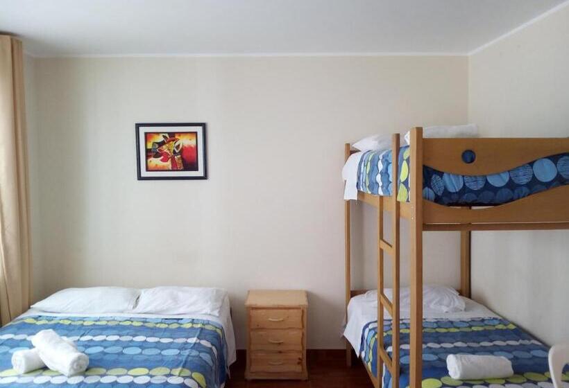غرفة قياسية رباعية, Paracas Backpackers House