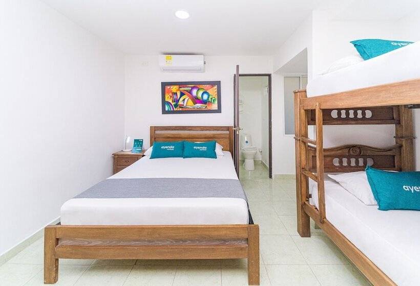 اتاق استاندارد چهار تخته, Ayenda Casa Paraiso 1327