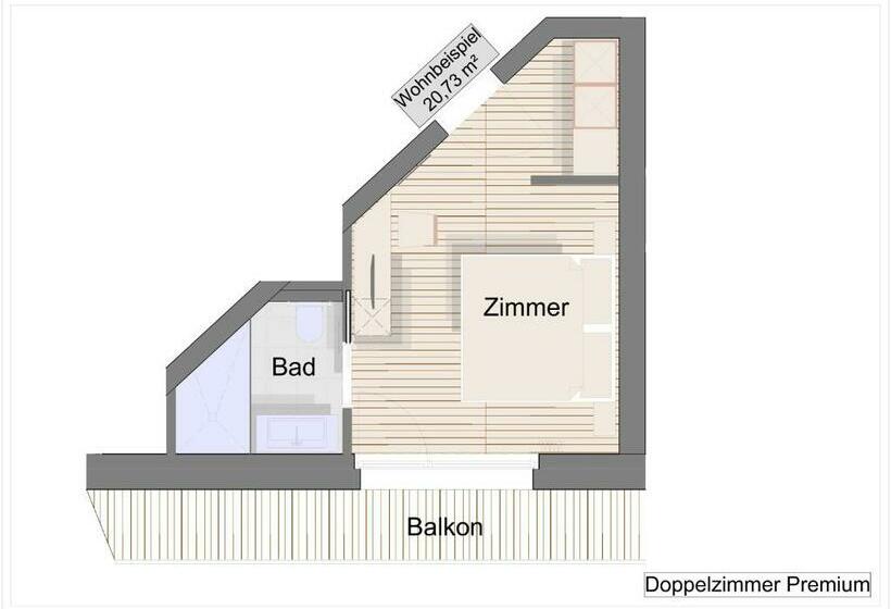 디럭스 룸, Vaya Sölden