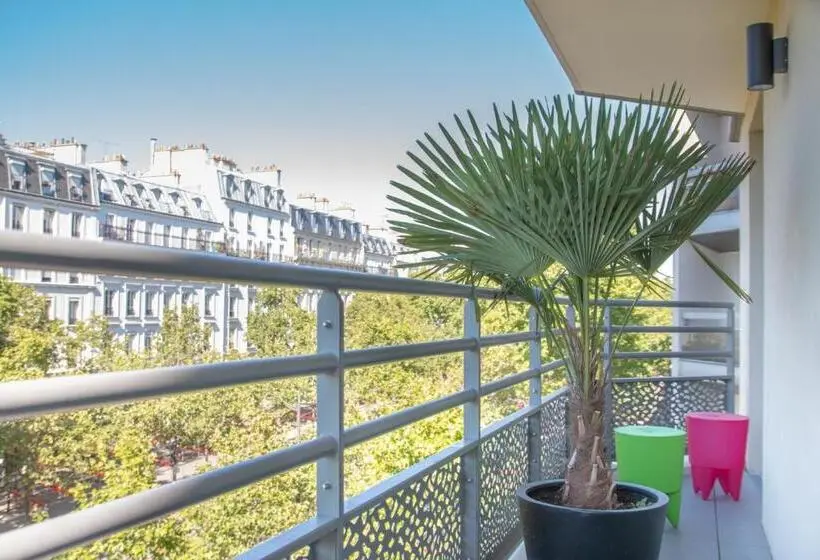 اتاق استاندارد یک تخته با بالکن, The People Paris Bercy