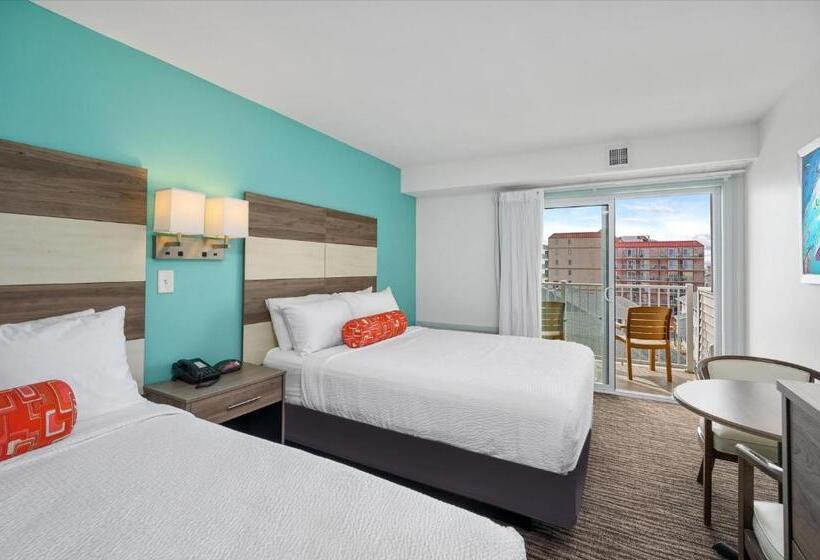 اتاق استاندارد با 2 تخت دوبل, Monte Carlo Boardwalk / Oceanfront Ocean City