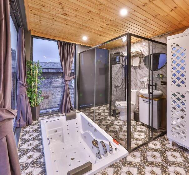 اتاق استاندارد با وان آب گرم, Agva Teras Garden Hotel & Bungalow