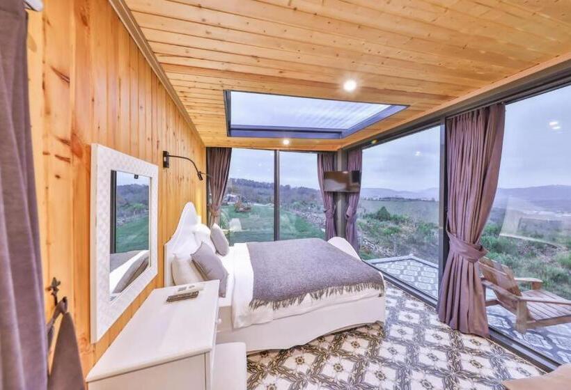 اتاق استاندارد با وان آب گرم, Agva Teras Garden Hotel & Bungalow