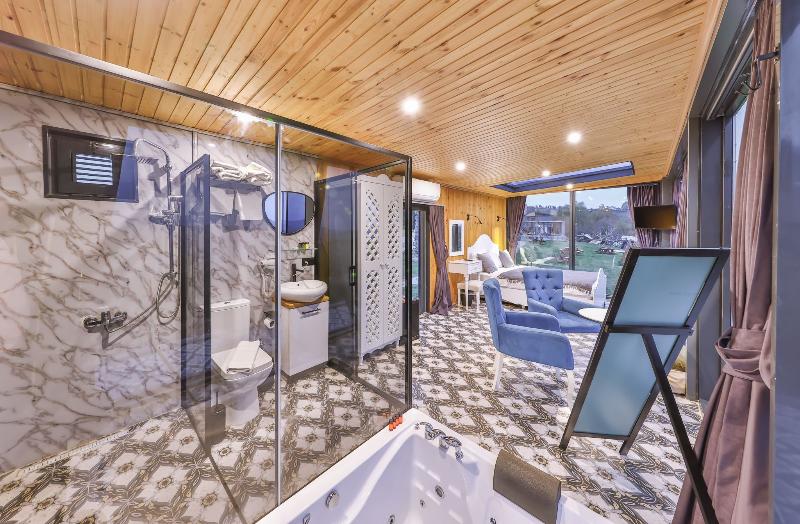 اتاق استاندارد با وان آب گرم, Agva Teras Garden Hotel & Bungalow